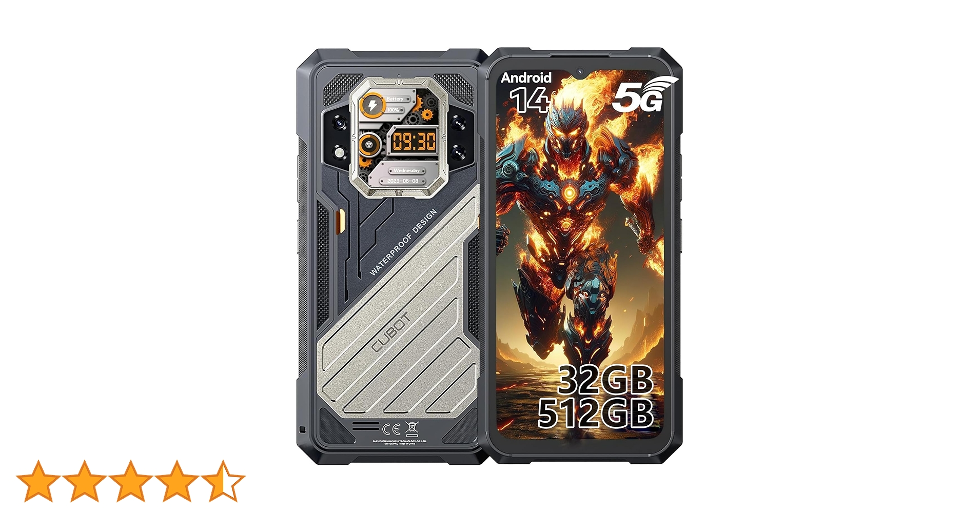 Amazon | 【5G対応】CUBOT SIMフリー スマホ 本体 KingKong X
